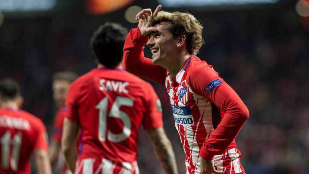 Una foto de Antoine Griezmann celebrando un gol / EFE