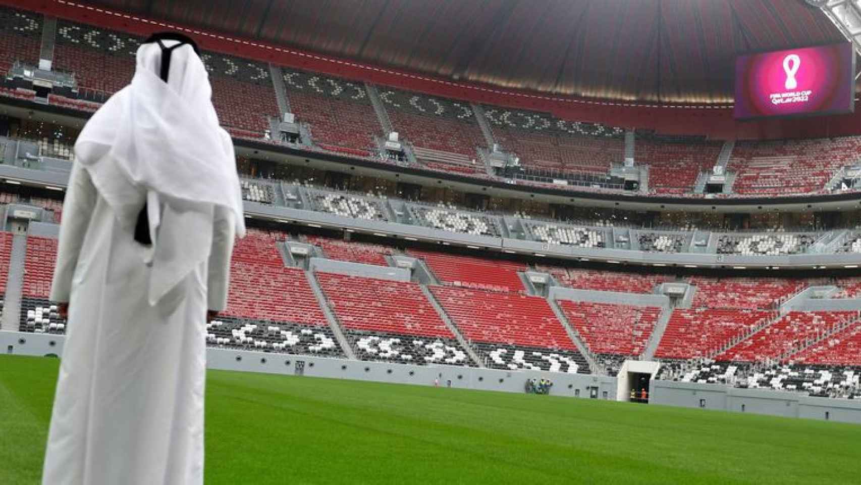 El estadio Al Bayt, uno de los ocho estadios del Mundial de Qatar 2022 / EFE