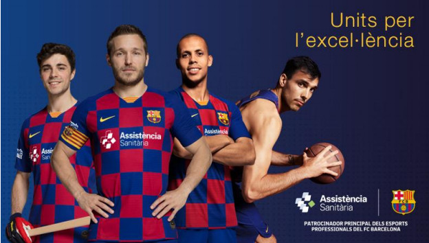 Imagen del acuerdo entre Barça y Assistència Sanitària / FC Barcelona