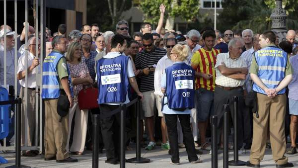 Largas colas en el Camp Nou en las últimas elecciones/ FC Barcelona