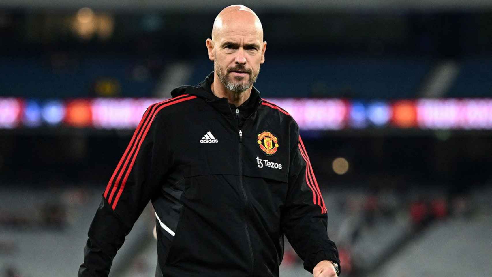 Erik Ten Hag, en un partido del Manchester United / EFE