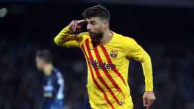 Gerard Piqué celebrando un gol / FCB