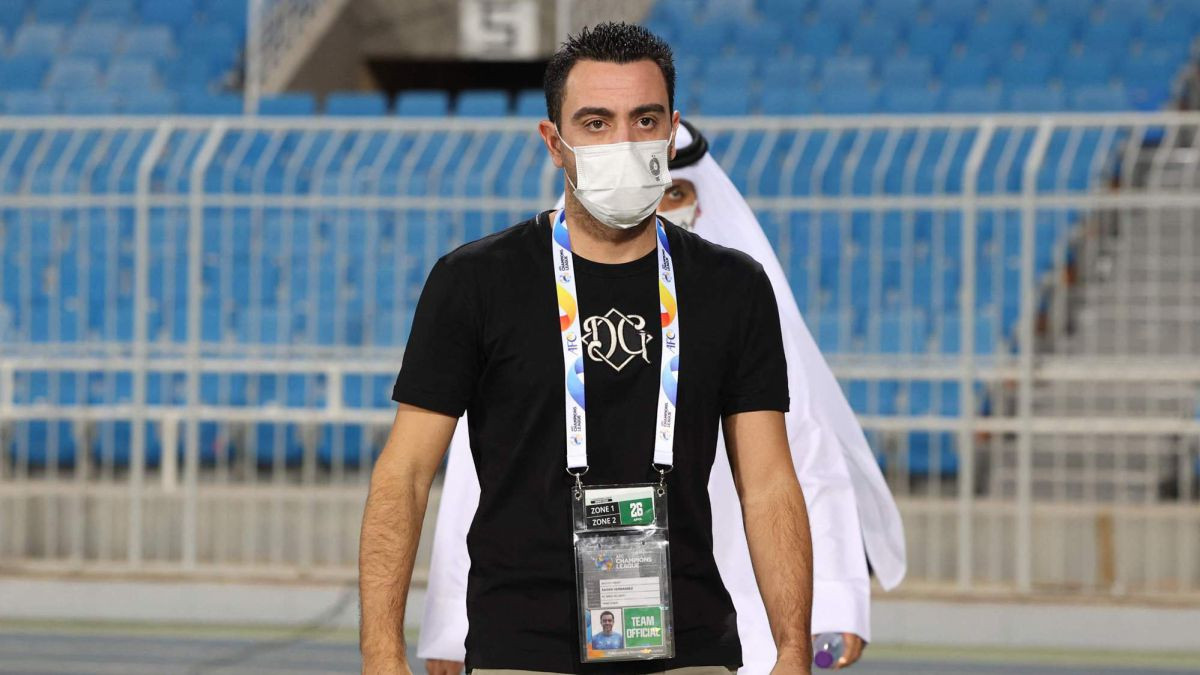 Xavi Hernández está muy a gusto en Qatar / Redes