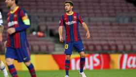 Sergi Roberto durante el partido del Barça contra el Dinamo de Kiev / FC Barcelona