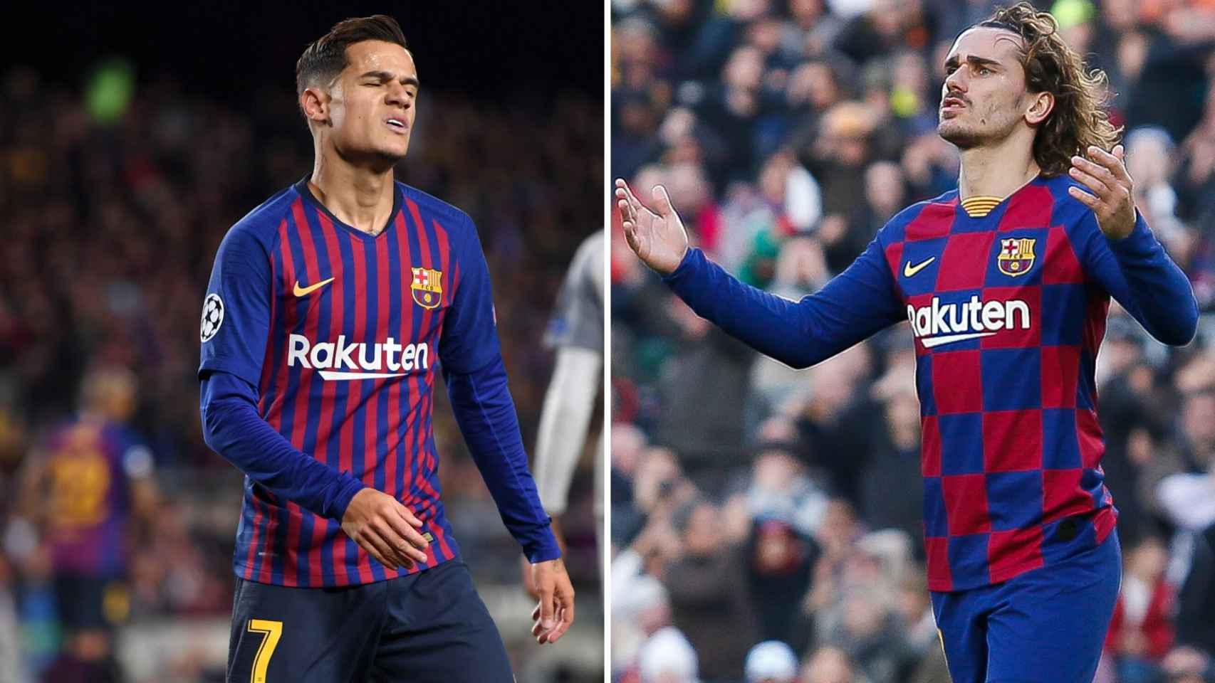 Griezmann y Coutinho, en un montaje | Culemanía