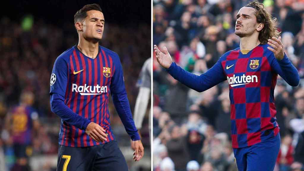 Griezmann y Coutinho, en un montaje | Culemanía