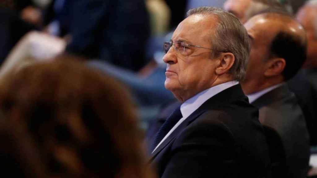 Una foto de Florentino Pérez, presidente del Real Madrid / EFE