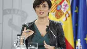 La ministra de Política Territorial y portavoz del Gobierno, Isabel Rodríguez, en rueda de prensa tras una reunión del Consejo de Ministros / EUROPA PRESS