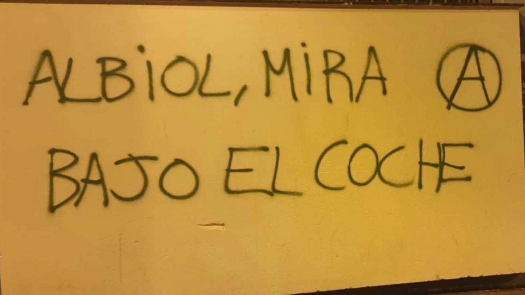 Amenaza contra Xavier García Albiol, alcalde de Badalona / TWITTER