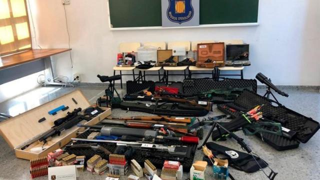 Armas del francotirador de Terrassa contra Pedro Sánchez