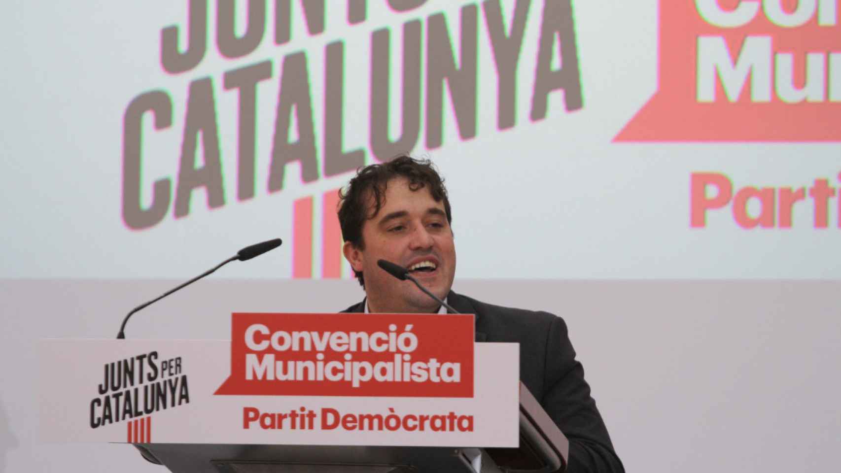 El líder del PDeCAT, David Bonvehí, en la Convención para las elecciones municipales / PDeCAT