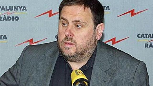 El líder de ERC, Oriol Junqueras