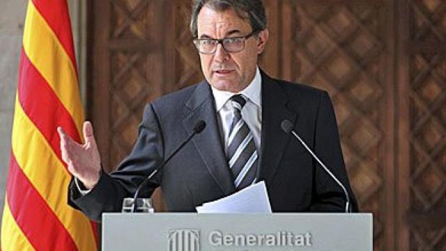 El presidente de la Generalidad, Artur Mas