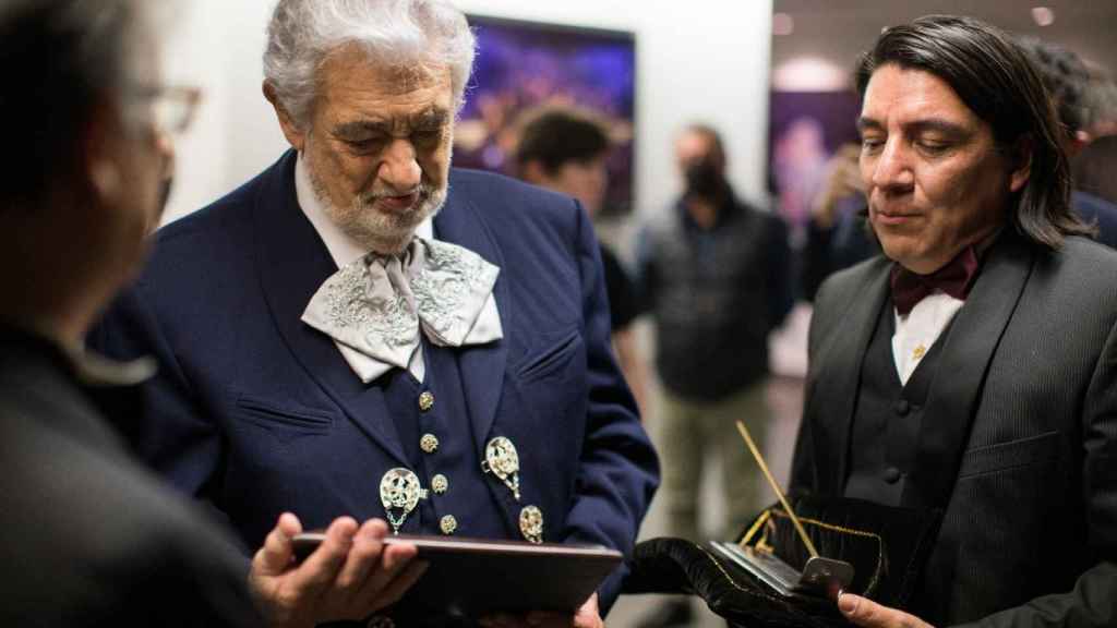 Entrega del Premio al tenor español