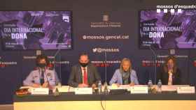 El director general de los Mossos d'Esquadra, Pere Ferrer, durante su intervención en la jornada 'La igualdad entre hombres y mujeres en la PG-ME' / MOSSOS D'ESQUADRA