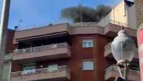 Incendio en el Burger King de Sagrada Familia