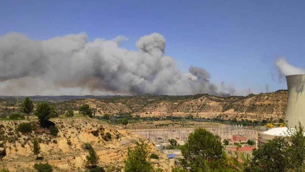 El incendio en las tierras de Tarragona / CG