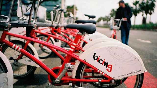 Una estación de Bicing de Barcelona / CG