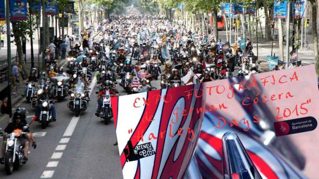 El ayuntamiento de Barcelona apoya una exposición del Harley Days tras vetar las 'motoradas'.