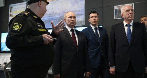 Vladímir Putin, durante su visita de esta semana a Kaliningrado / EFE