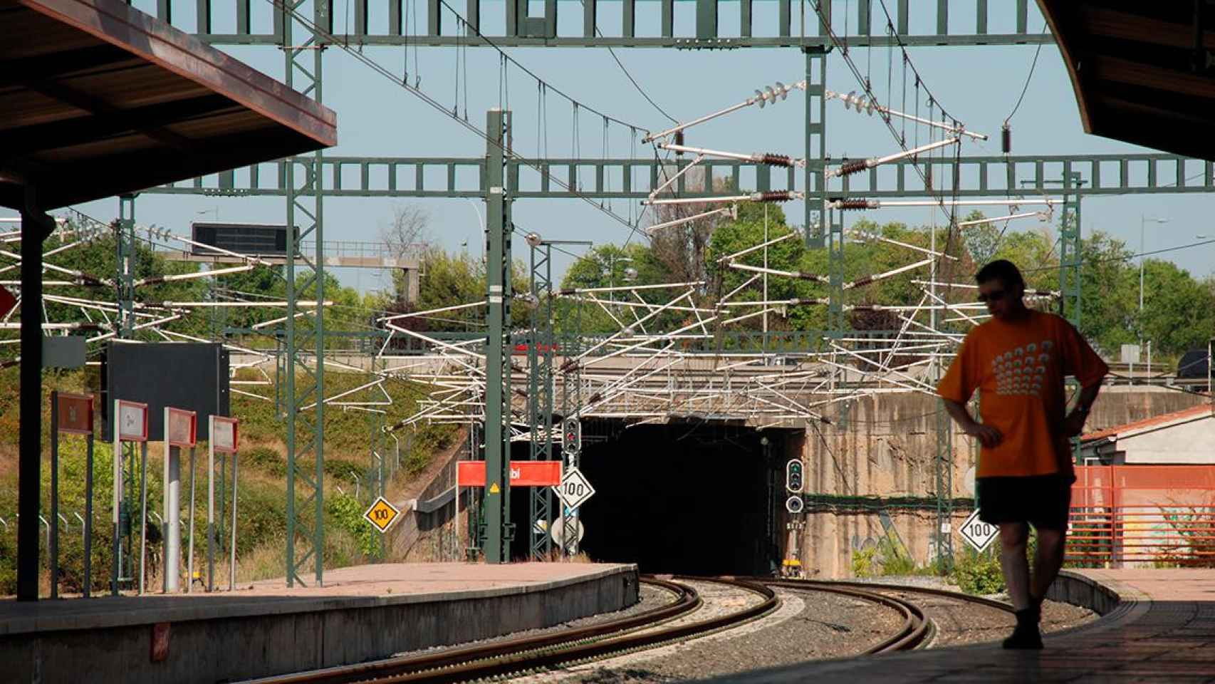 Una estación de Rodalies de Catalunya, perteneciente a Adif, en una imagen de recurso / EUROPA PRESS