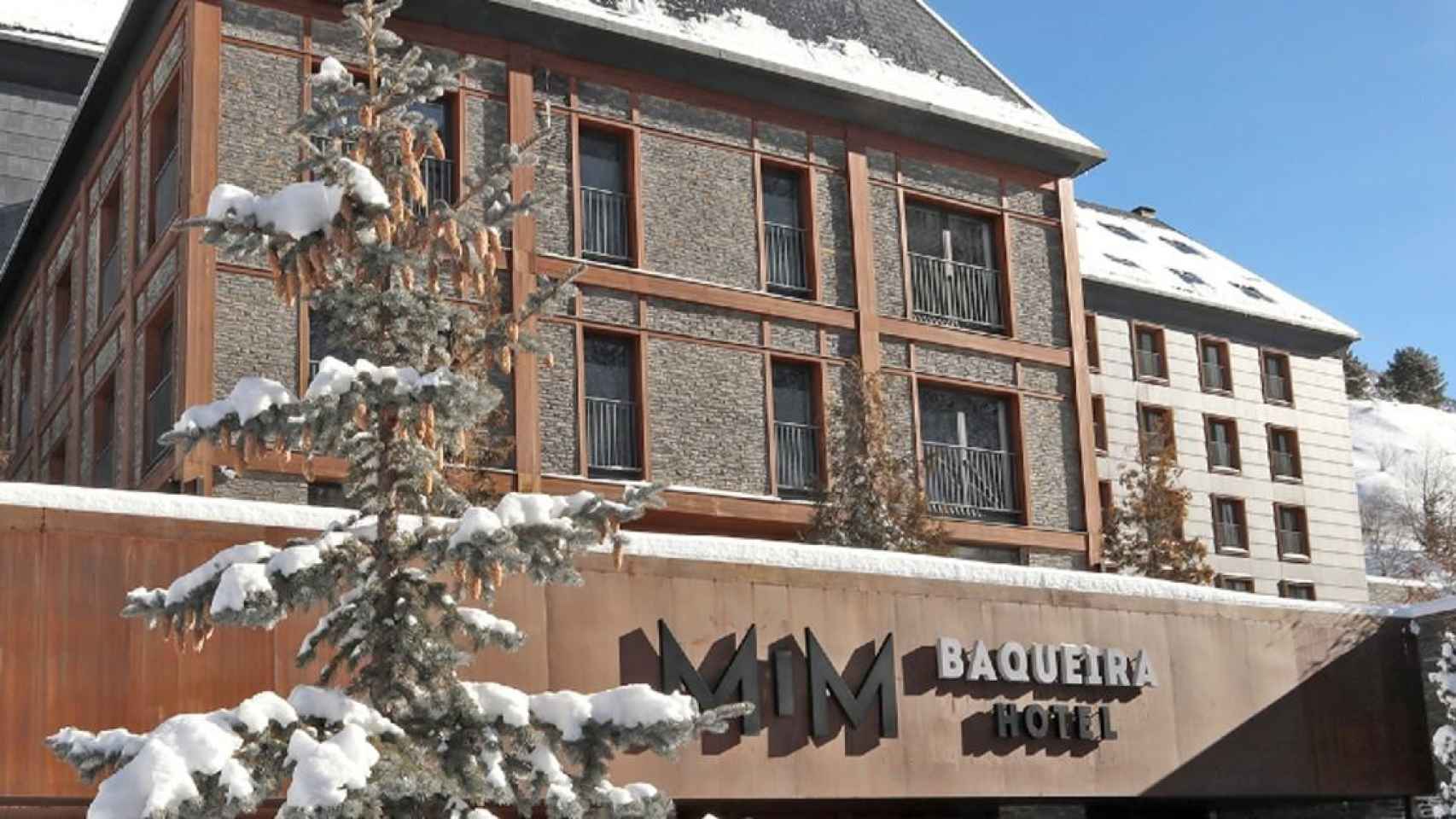 Entrada del MiM Baqueira Hotel Boutique /MIMHOTELS