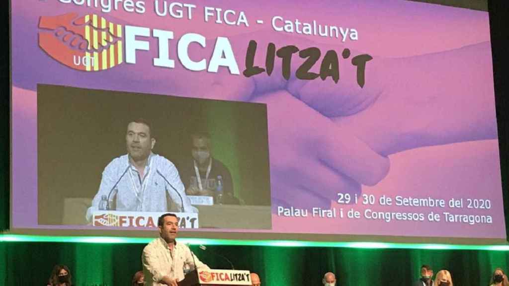 Antonio Rudilla, secretario general de UGT Fica / TWITTER