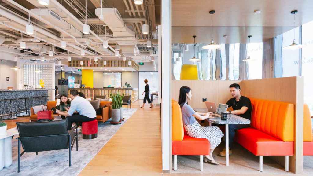 Un espacio de 'coworking' de WeWork / WEWORK