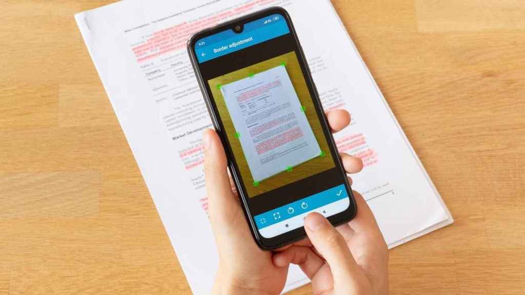 La app de Notebloc para escanear apuntes y textos