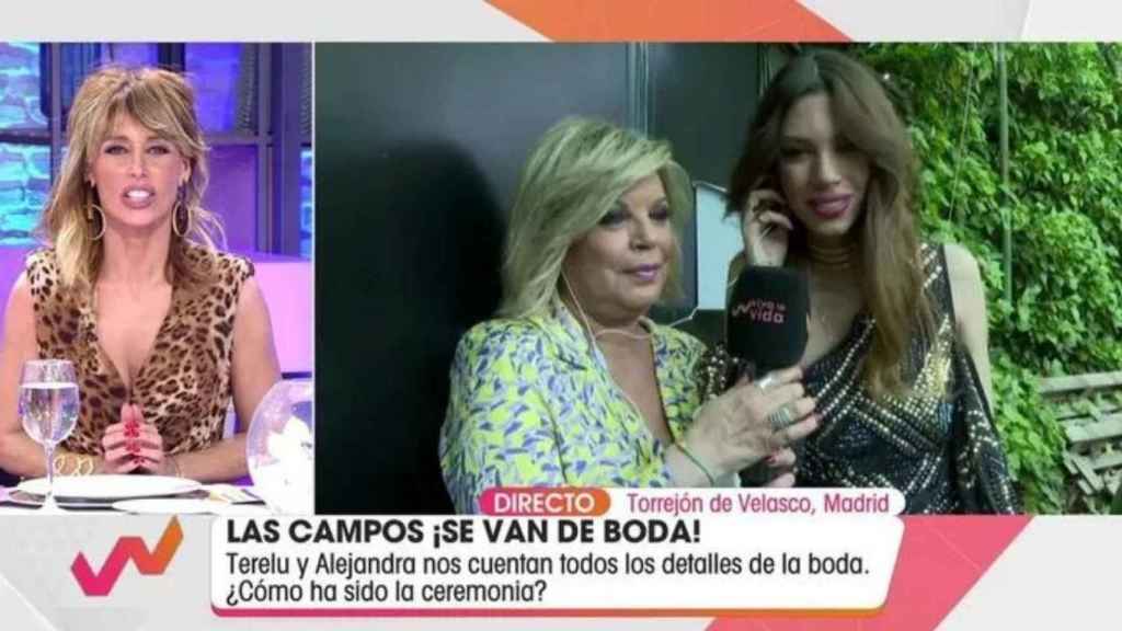 Terelu Campos y Alejandra Rubio en 'Viva la vida' / MEDIASET