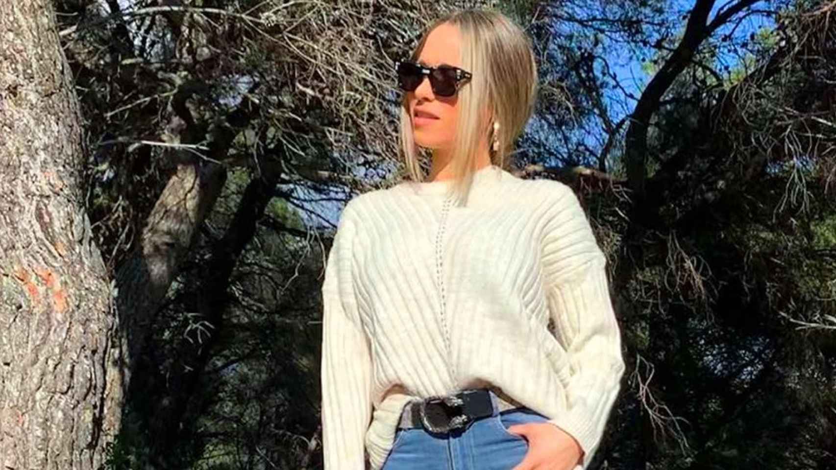 La mujer de Ivan Rakitic, Raquel Mauri, en el campo / INSTAGRAM