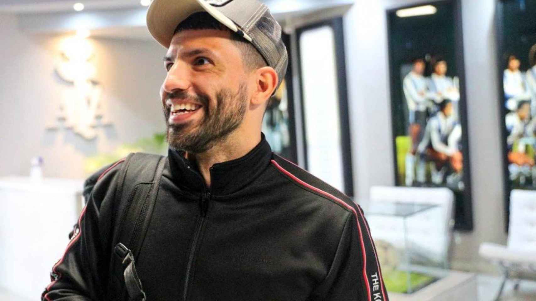 Agüero, tras llegar a la convocatoria con la selección argentina / EFE