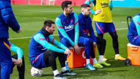 Los jugadores del Barça, en un entrenamiento | FCB