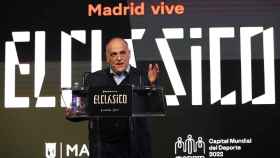 Javier Tebas, en un acto promocional de la Liga / EFE