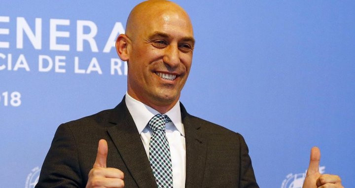 Luis Rubiales, en un acto de la RFEF | EFE