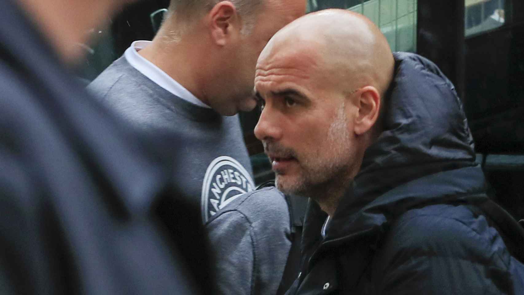 Pep Guardiola, en la previa de las semifinales entre el Real Madrid y Manchester City / EFE