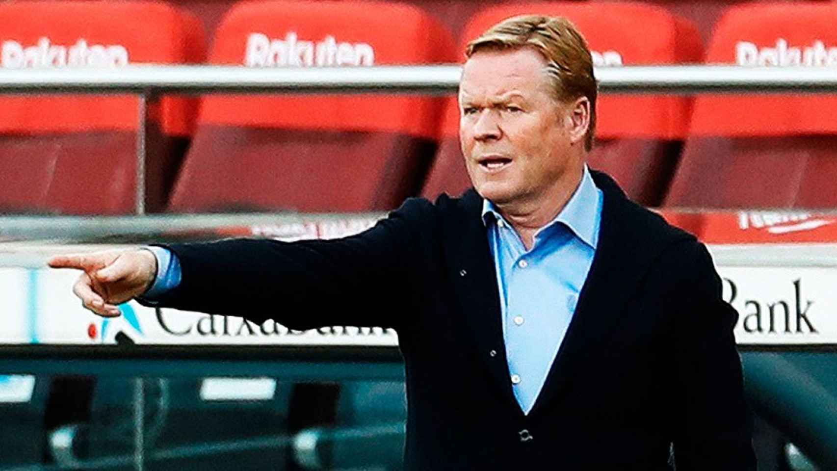 Ronald Koeman dirige un clásico entre el Barça y el Real Madrid / EFE