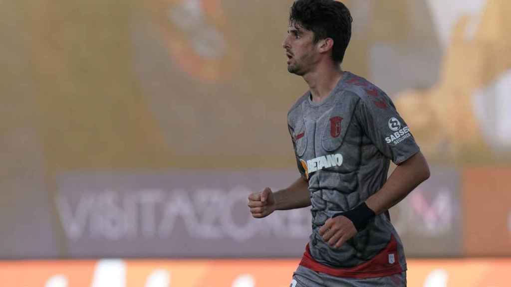 Francisco Trincao en un partido del Sporting de Braga / EFE