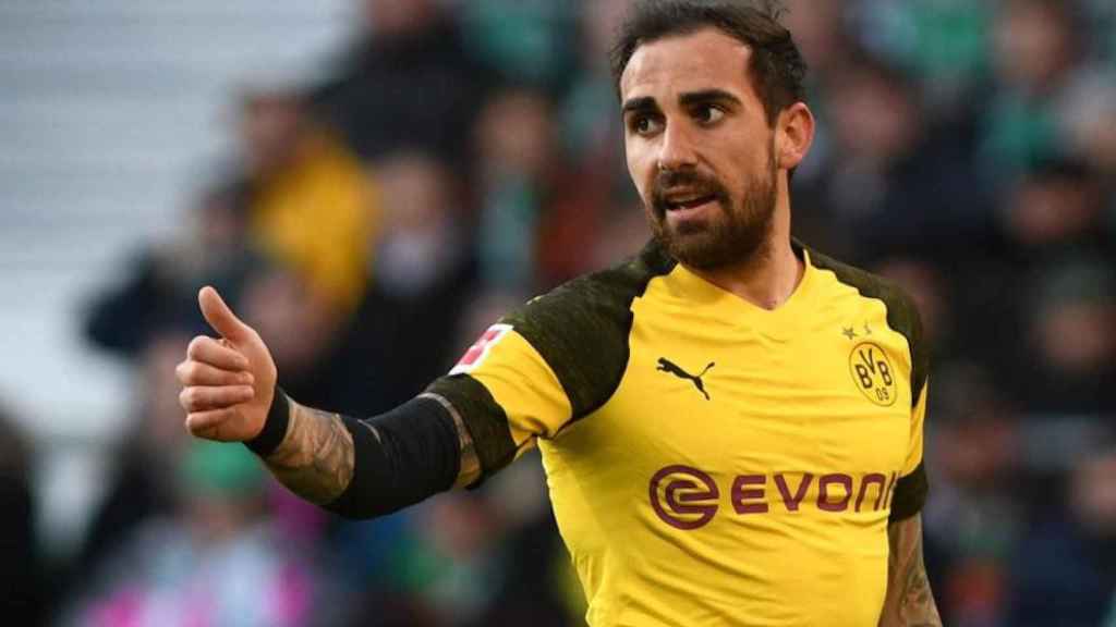 Una foto de Paco Alcácer en el Borussia Dortmund / EFE