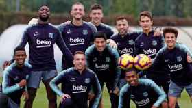 Varios representantes de los nuevos clanes del Barça / FCB