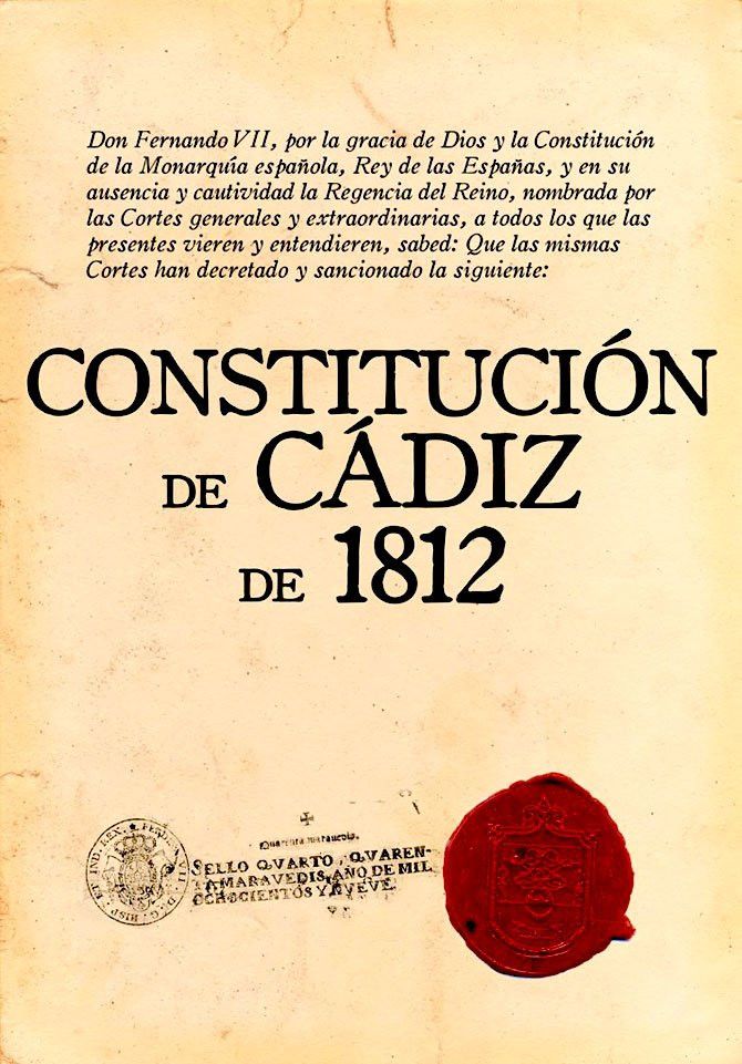 Constitución de Cadiz de 1812