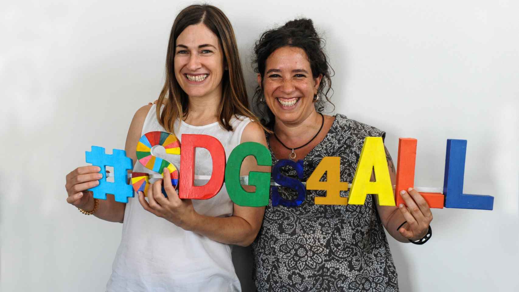 María González (i) y Aránzazu Romero (d) coordinadoras de Futuro en Común, contra la desigualdad y el cambio climático / CEDIDA