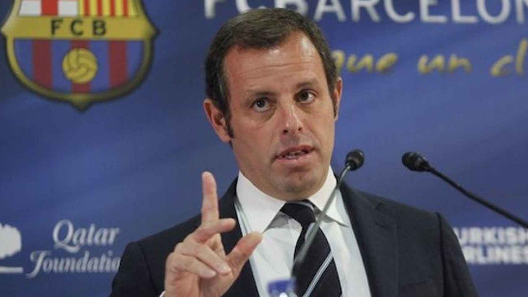 Sandro Rosell, expresidente del FC Barcelona, en una imagen de archivo / EFE