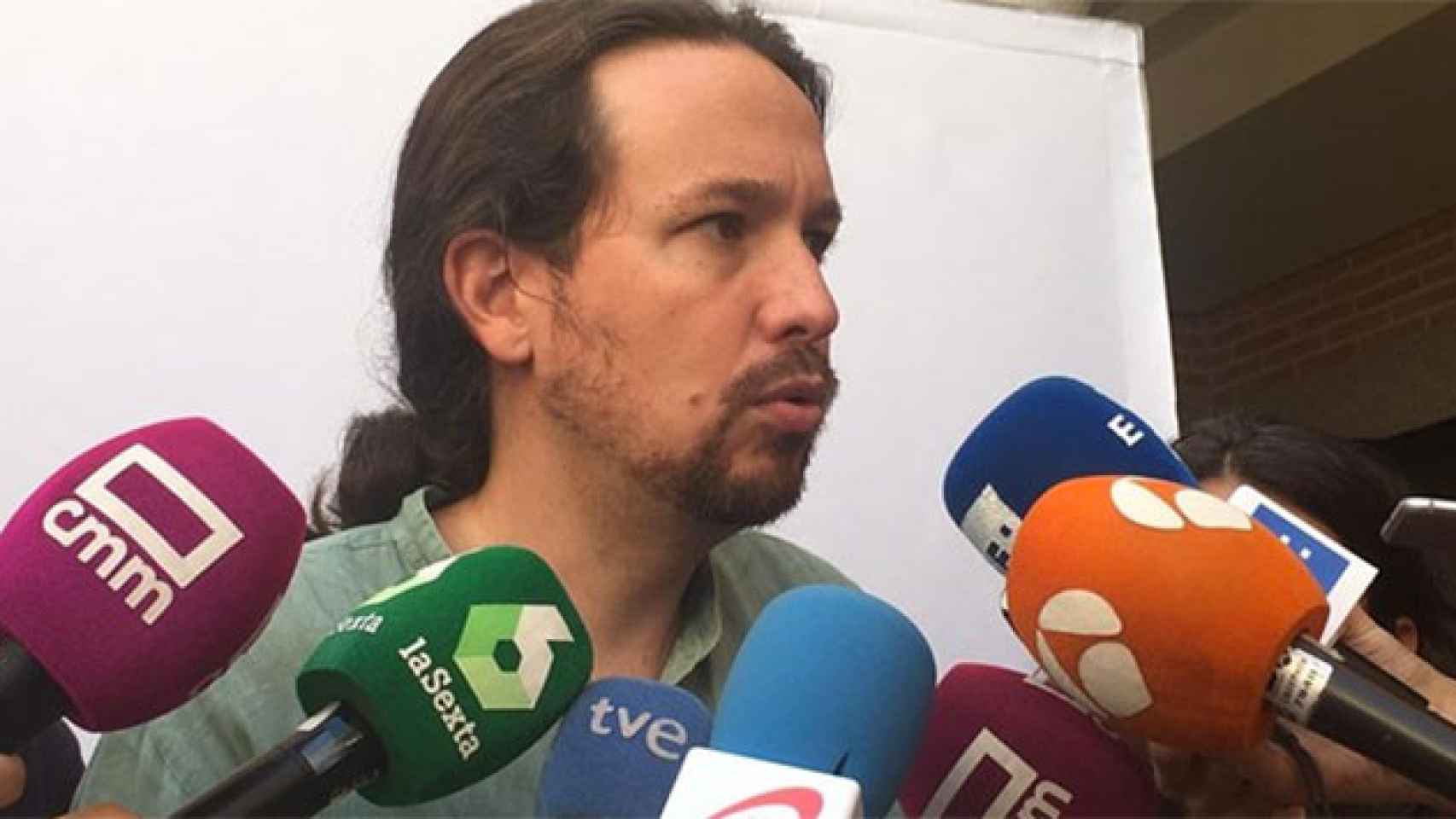 Iglesias teme un Estado de excepción para evitar el 1-O