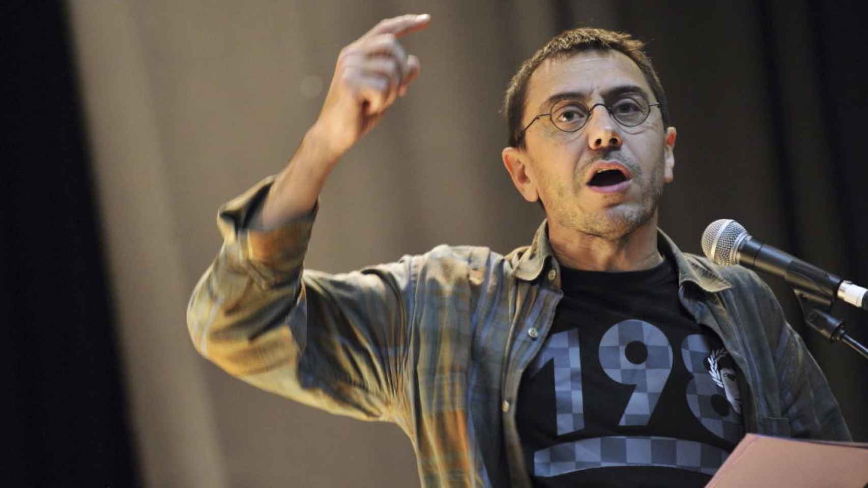 El cofundador de Podemos Juan Carlos Monedero, en una imagen de archivo / EFE