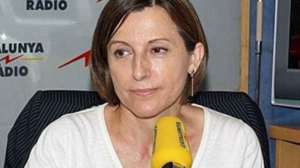 La presidenta de la ANC, Carme Forcadell