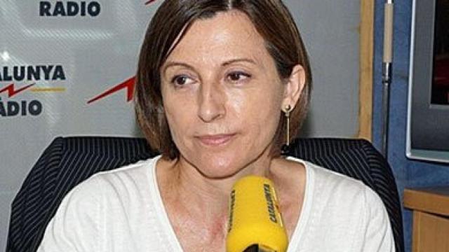 La presidenta de la ANC, Carme Forcadell