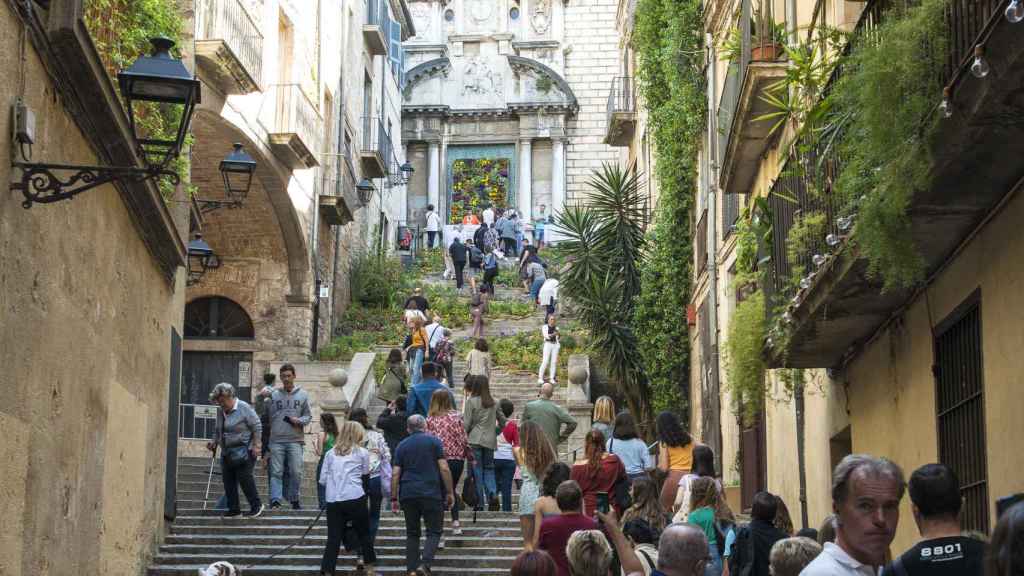 Arranca Temps de Flors, un festival que llena de flores Girona / EP