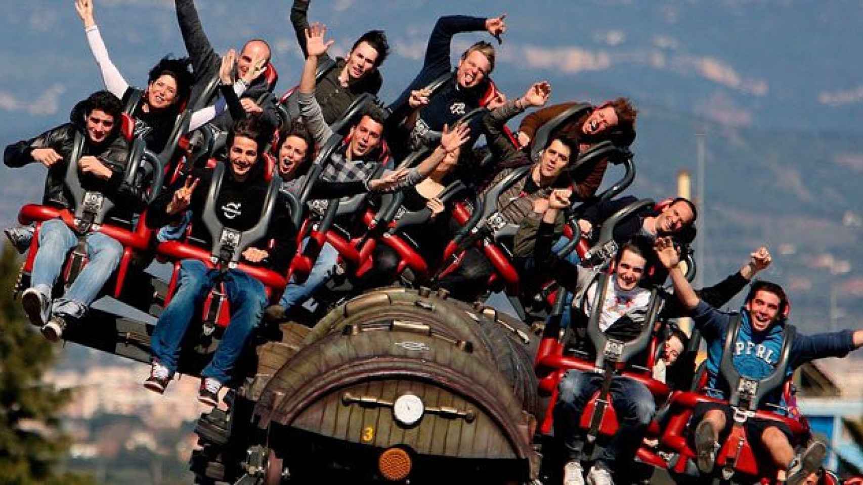 Imagen de una de las atracciones de PortAventura World, el parque temático de Tarragona / CG