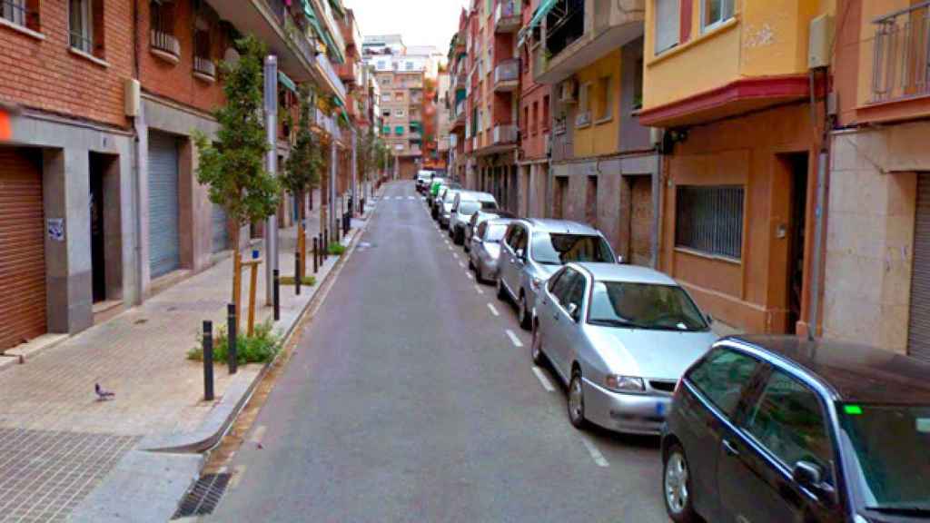 Imagen de la calle Japó de Barcelona, donde se prevé construir una mezquita / CG